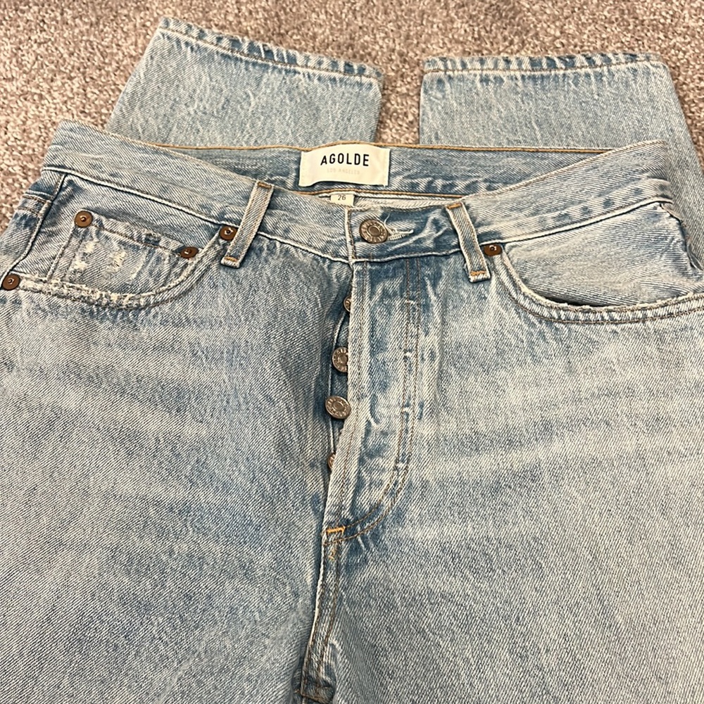 Adolde Light Wash Rip Jeans - Picture 2 of 3